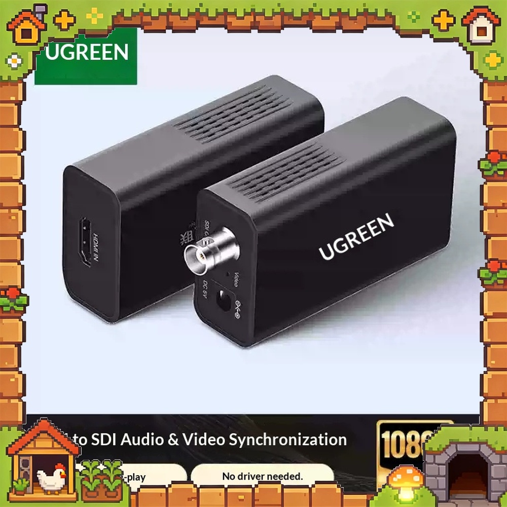 Sdi To Hdmi Converter Broadcast - UGREEN CM132-40966 HDMI naar SDI-converter, 1080P