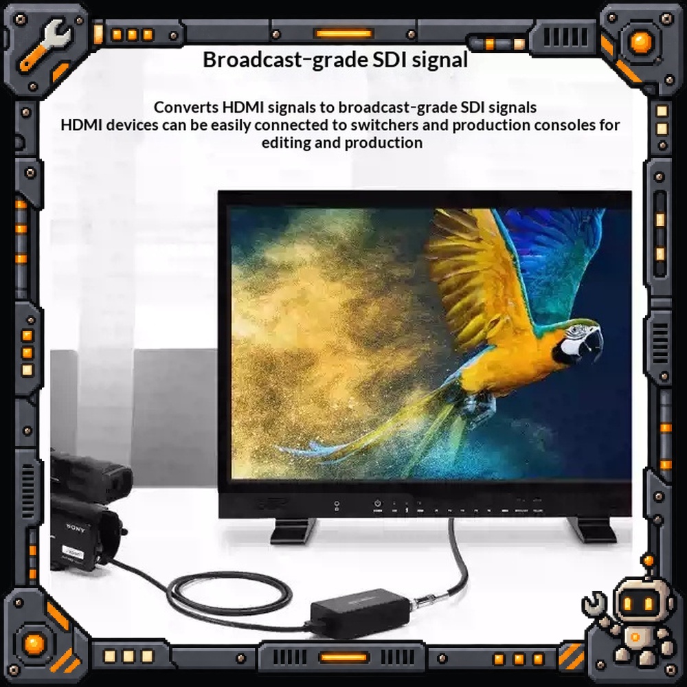 Sdi To Hdmi Converter Broadcast - UGREEN CM132-40966 HDMI naar SDI-converter, 1080P