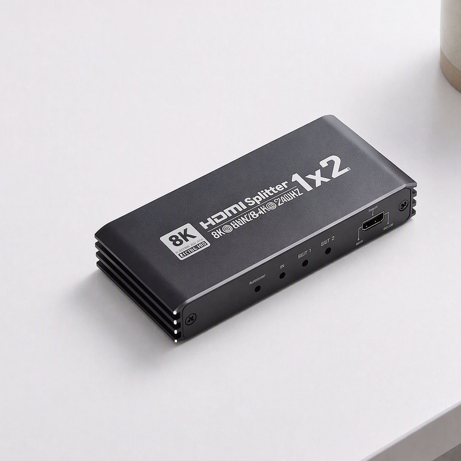 Hdmi Splitter 1 In 4 Out 4K 60Hz - HDMI-splitter, compatibel met 8K 60Hz, 1