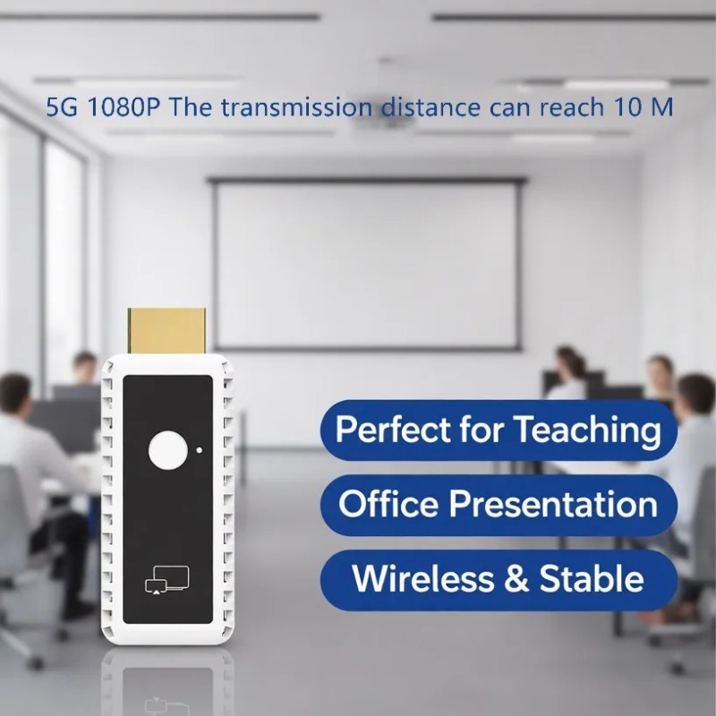 Wireless Hdmi Receiver For Projector - Draadloze HDMI-zender-ontvanger 4K-schermspiegeling WiFi-display-dongle Plug &