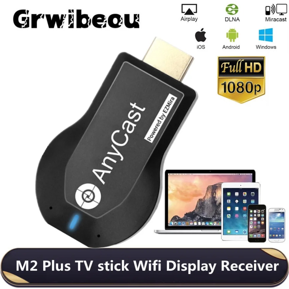 Wireless Hdmi Display Dongle Casting - 1080P Draadloze M2 Plus Tv Stick