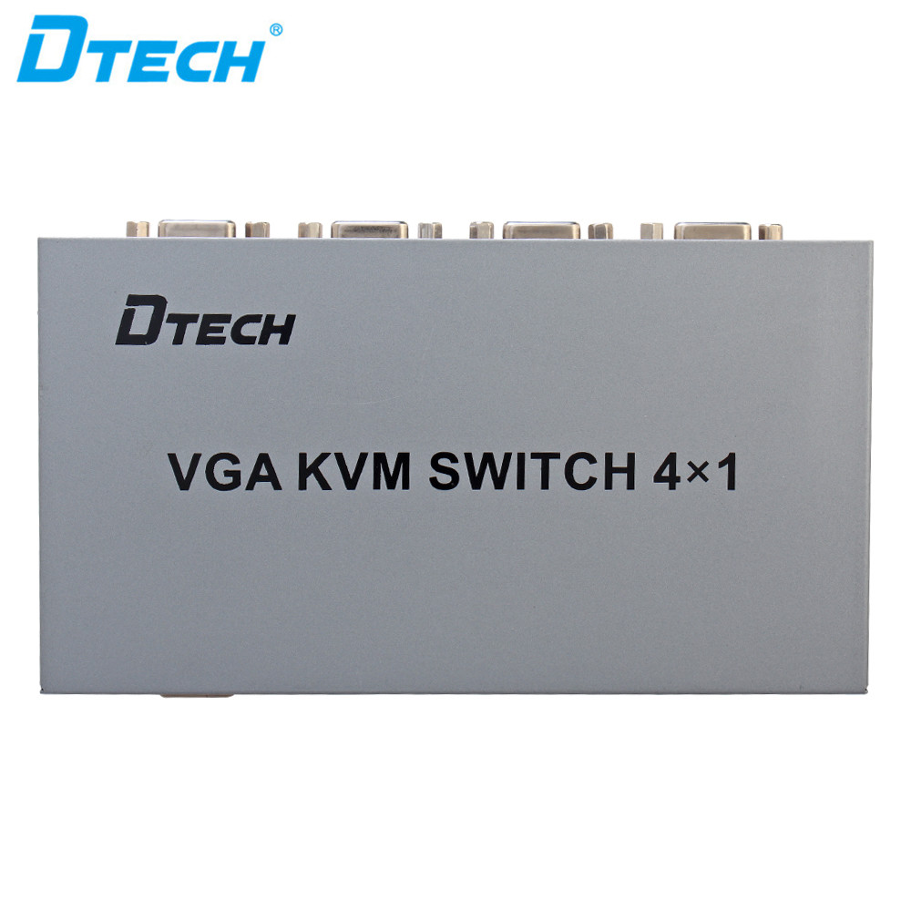 Hdmi Kvm Switch 4 Port Dual Monitor - DTECH 4-poorts USB HDMI KVM-extender Dual