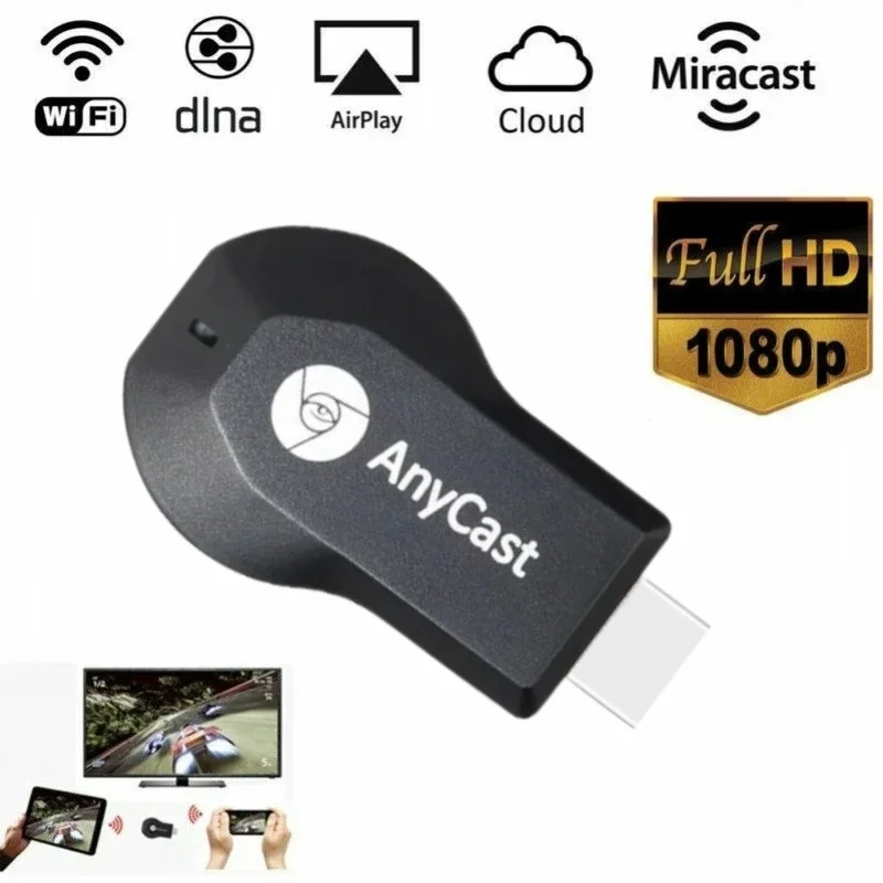 Wireless Hdmi Receiver For Projector - 4K1080P WiFi Display Compatibel HDTV Dongle