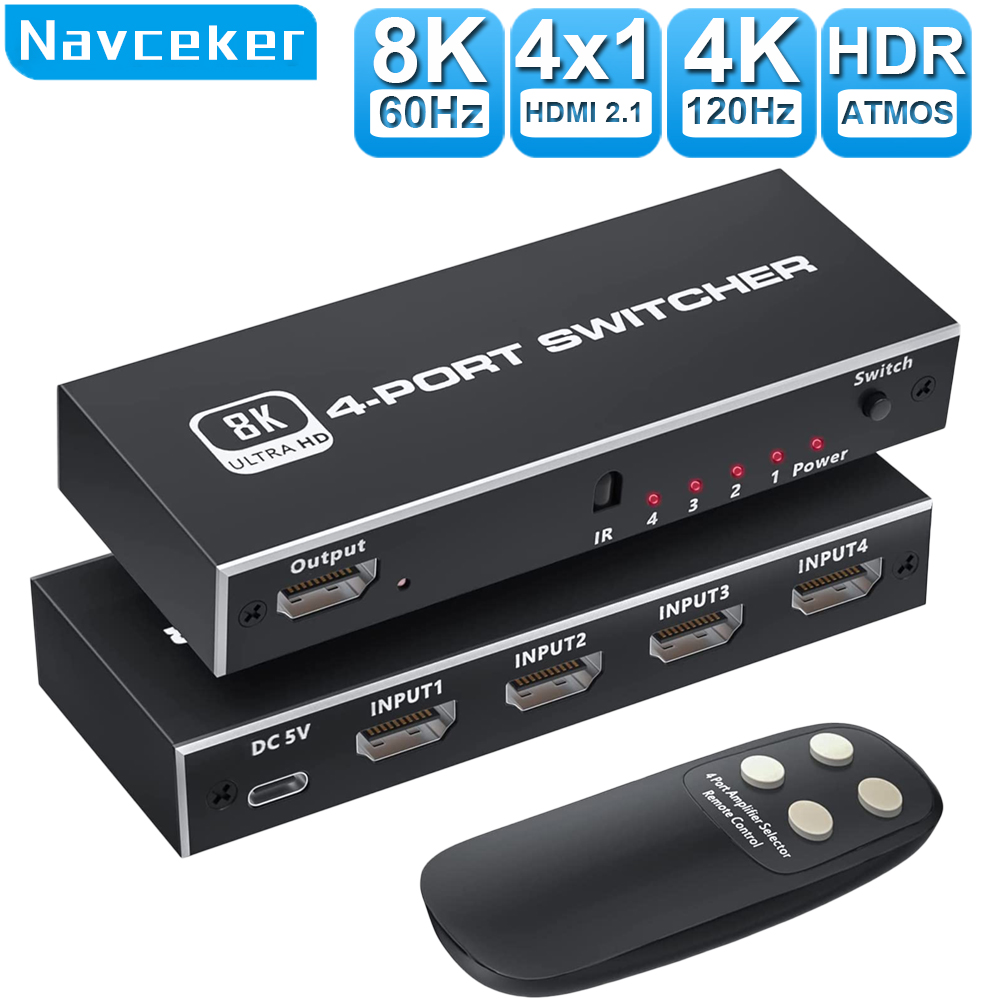 2026 Switcher HDMI 2.1-compati - Hdmi Splitter 1 In 4 Out 4K 60Hz recensie en prijs