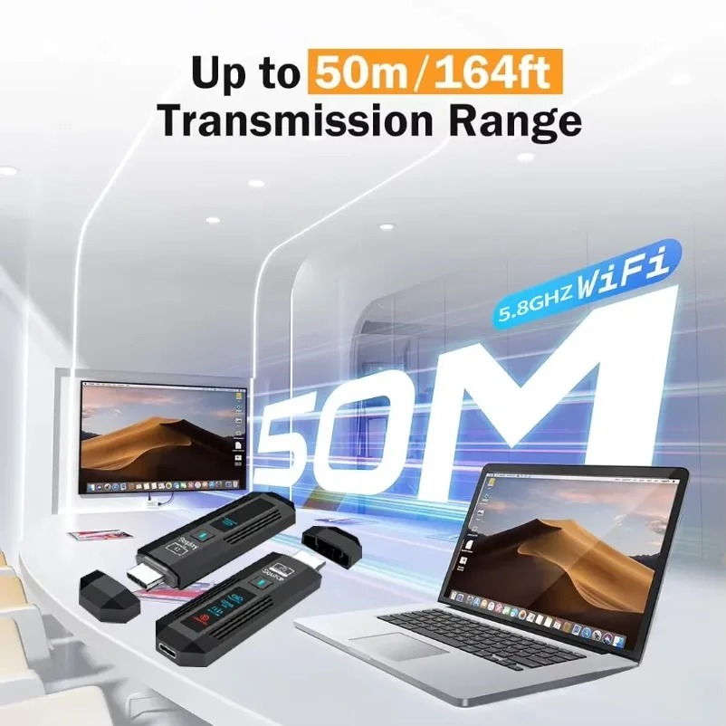 HDMI-compatibele draadloze ext - Wireless Hdmi Receiver For Projector recensie en prijs