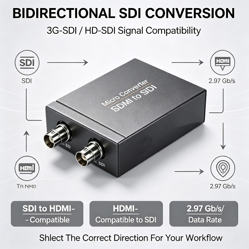 HDMI-compatibele naar SDI-conv - Sdi To Hdmi Converter Broadcast recensie en prijs