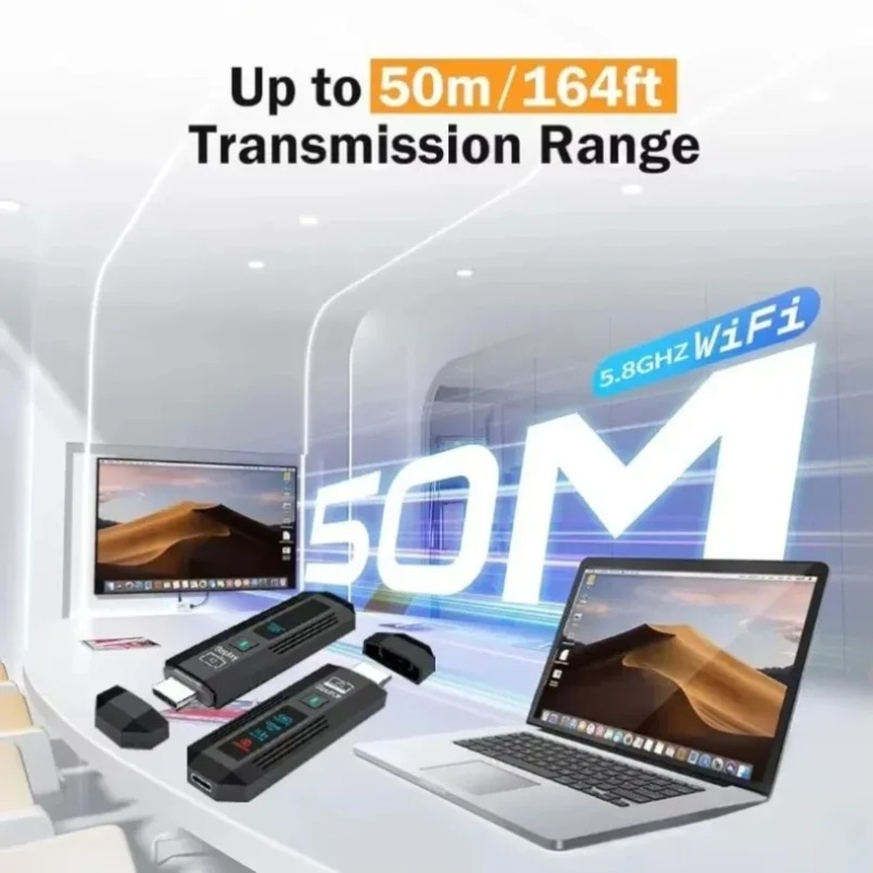 Draadloze Videozender HDMI-Com - Wireless Hdmi Receiver For Projector recensie en prijs