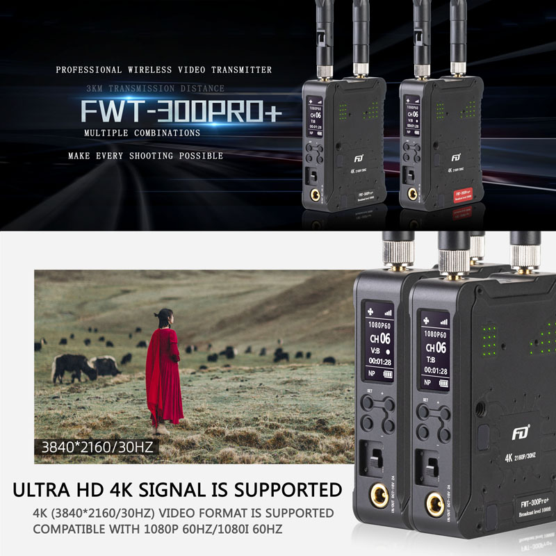 Feidu FWT-300pro+ 1000ft draad - Wireless Video Transmitter For Camera Dslr recensie en prijs