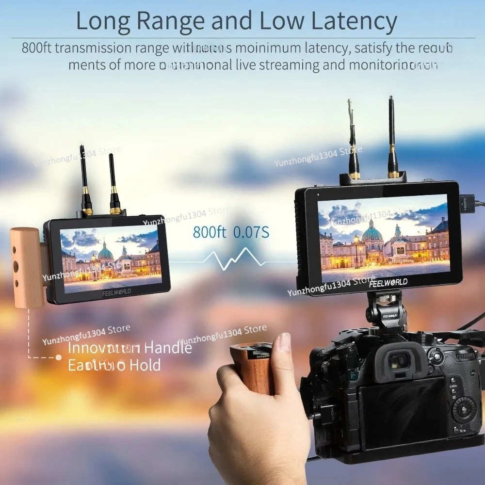 FEELWORLD 5,5 inch draadloos v - Wireless Video Transmitter For Camera Dslr recensie en prijs