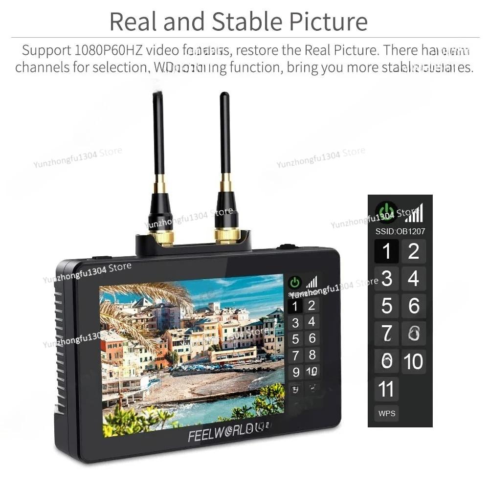 FEELWORLD 5,5 inch draadloos v - Wireless Video Transmitter For Camera Dslr recensie en prijs
