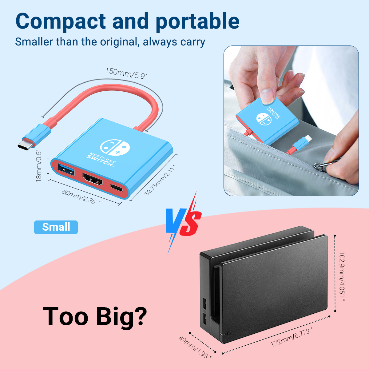 3-in-1 USB-C dockingstation me - Hdmi Matrix Switch 4X4 4K 60Hz recensie en prijs