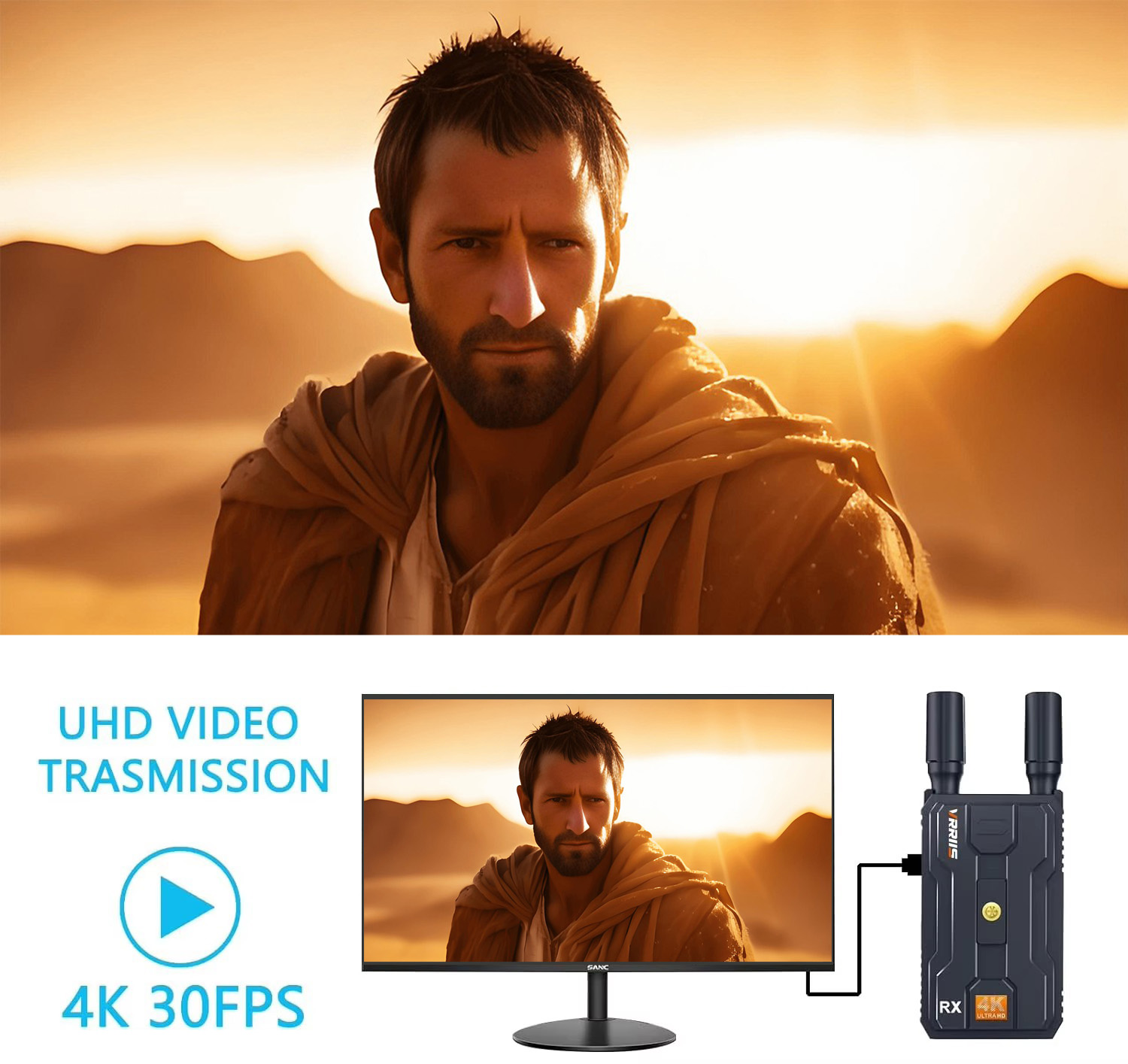 5G 4K draadloze HDMI-videozend - Wireless Video Transmitter For Camera Dslr recensie en prijs
