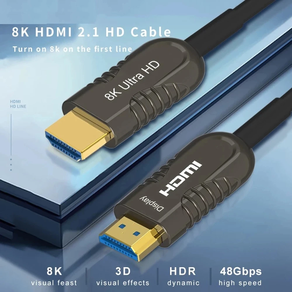 HDMI Glasvezelkabel 8K 60Hz 4K - Hdmi Fiber Optic Cable 50M 100M recensie en prijs