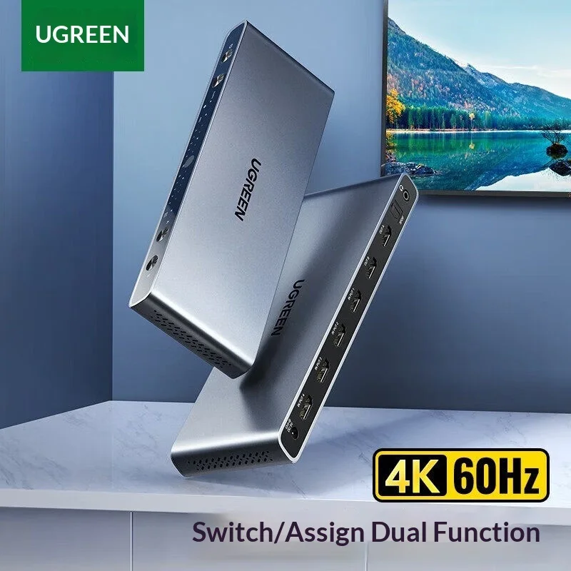 UGREEN 70435 CM288 HDMI 2.0 Ma - Hdmi Splitter 1 In 4 Out 4K 60Hz recensie en prijs