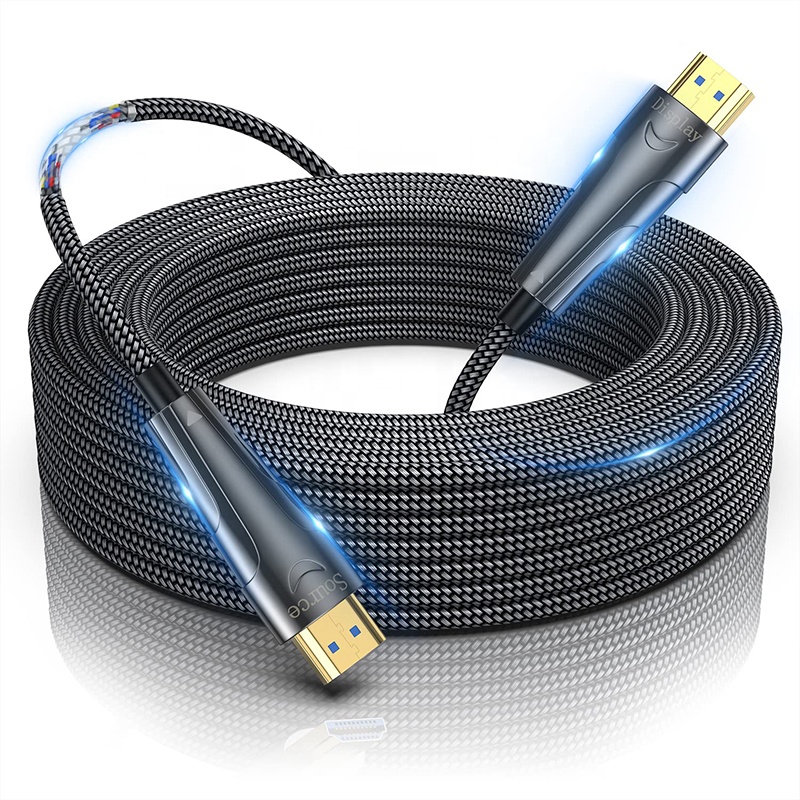 1080P 4K HDMI mannelijke naar  - Hdmi Fiber Optic Cable 50M 100M recensie en prijs