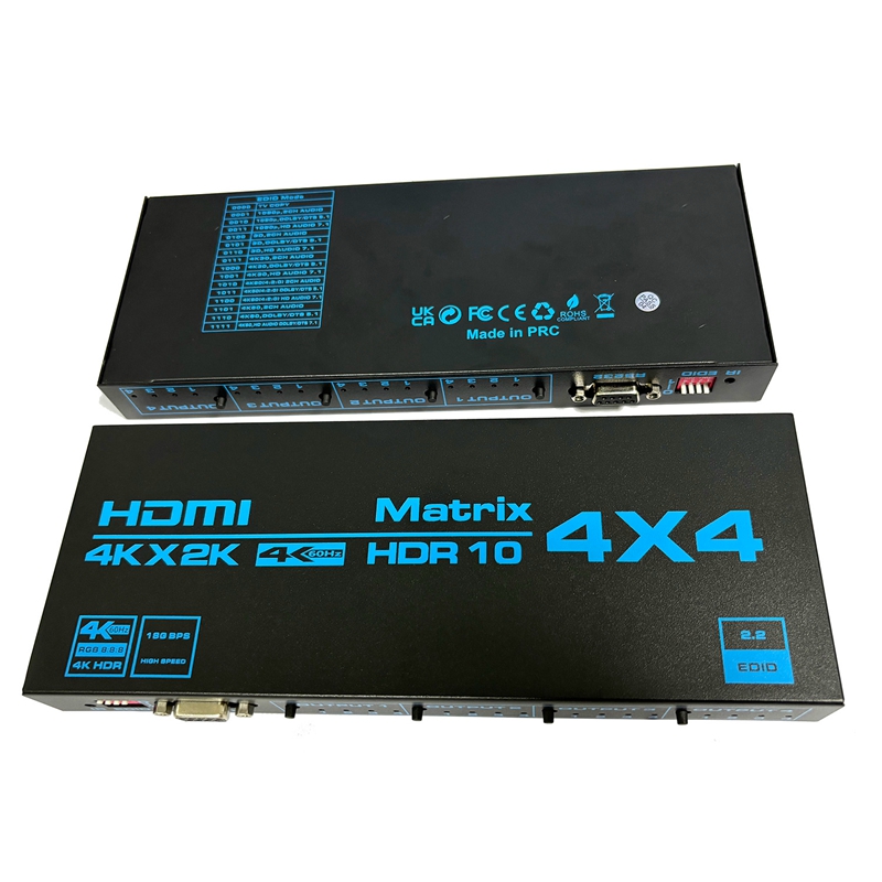 4K HDMI Matrix Switch 4 in 4 O - Hdmi Matrix Switch 4X4 4K 60Hz recensie en prijs