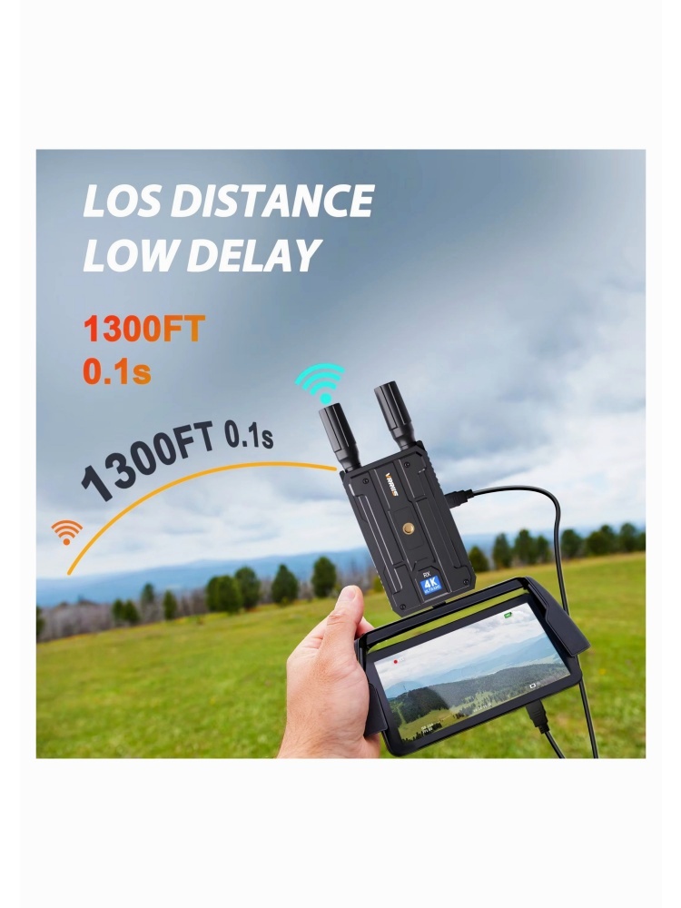 VRRIIS WL097P 4K Draadloze HDM - Wireless Video Transmitter For Camera Dslr recensie en prijs