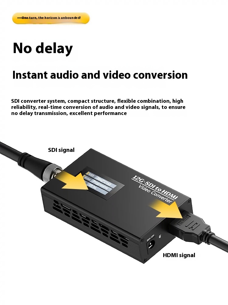 Professionele 12G-SDI naar HDM - Sdi To Hdmi Converter Broadcast recensie en prijs