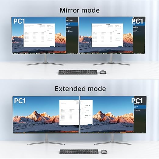8K 60Hz HDMI KVM-switch voor 2 - Hdmi Kvm Switch 4 Port Dual Monitor recensie en prijs