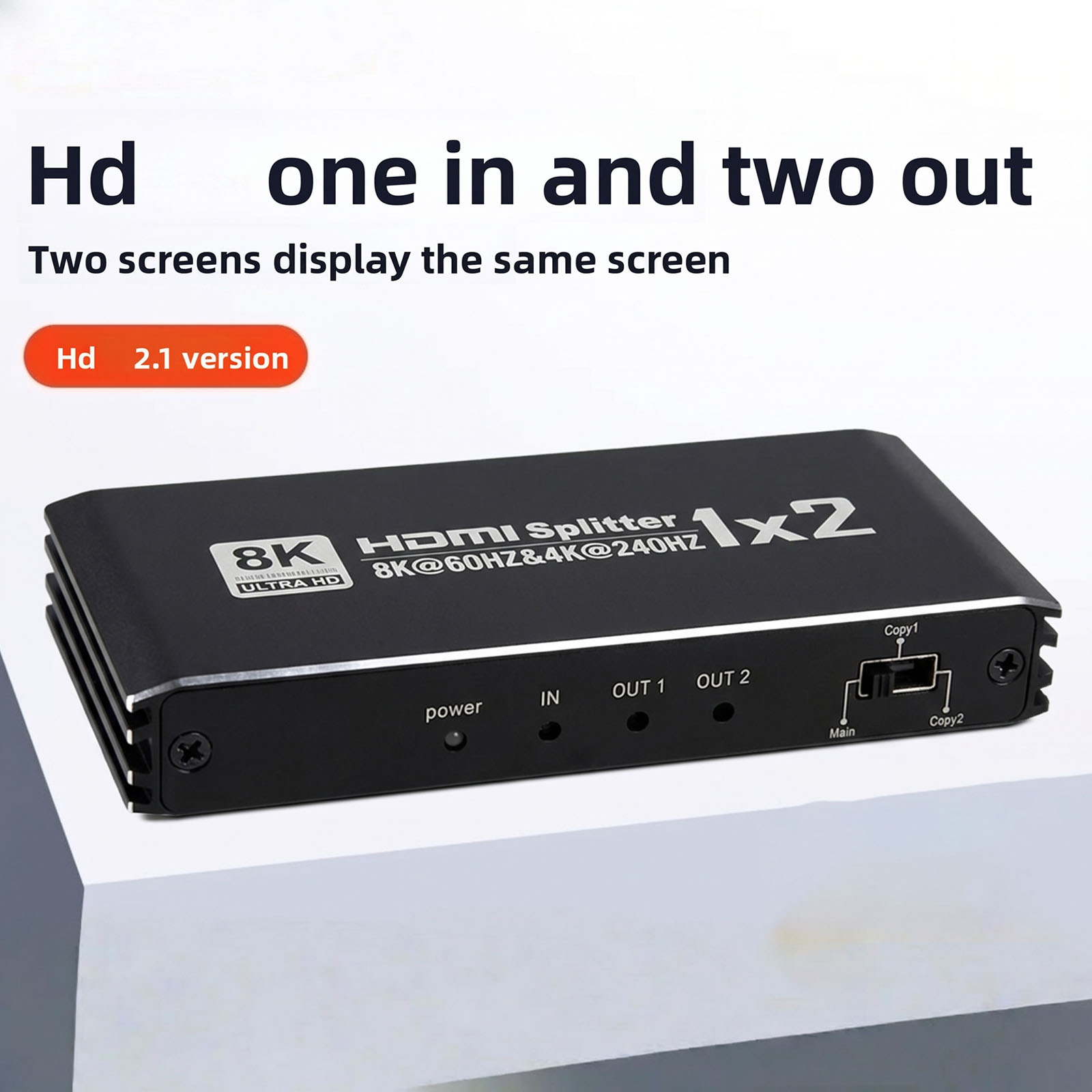 8K 60Hz HDMI-splitter, 1 ingan - Hdmi Splitter 1 In 4 Out 4K 60Hz recensie en prijs