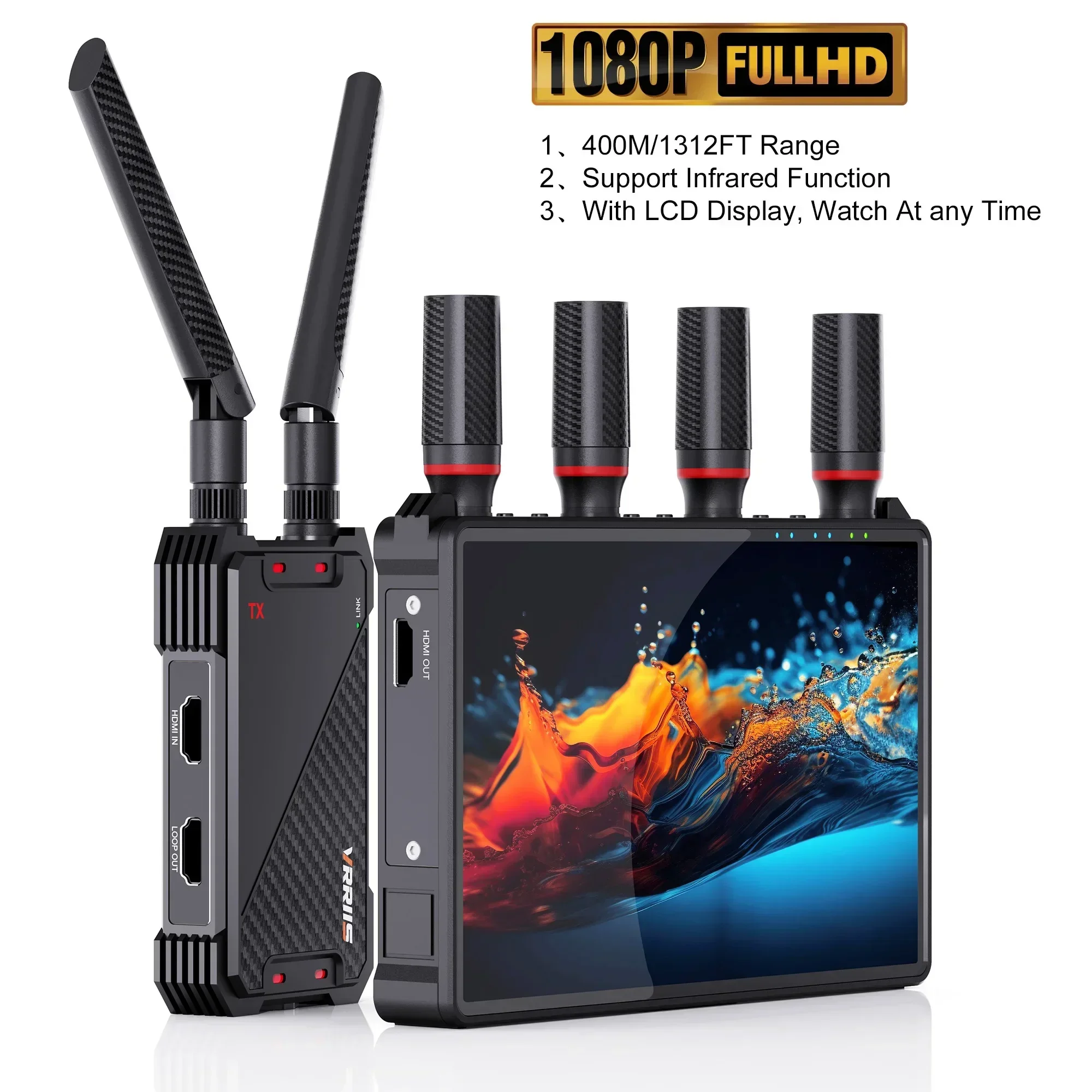 WL083P Draadloze HDMI Extender - Wireless Video Transmitter For Camera Dslr recensie en prijs