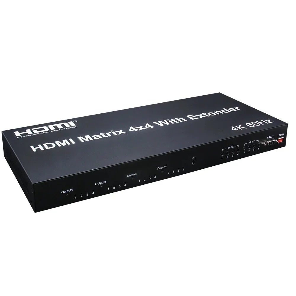 4K 60Hz 4x4 Matrix HDMI2.0 4x4 - Hdmi Matrix Switch 4X4 4K 60Hz recensie en prijs