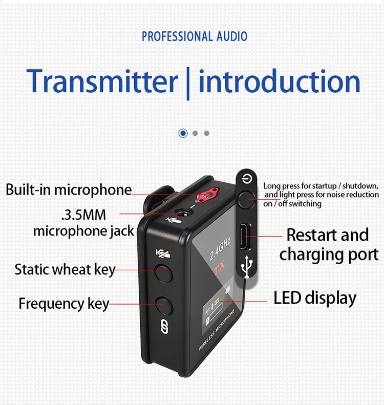 Nieuwe draadloze lavaliermicro - Wireless Video Transmitter For Camera Dslr recensie en prijs