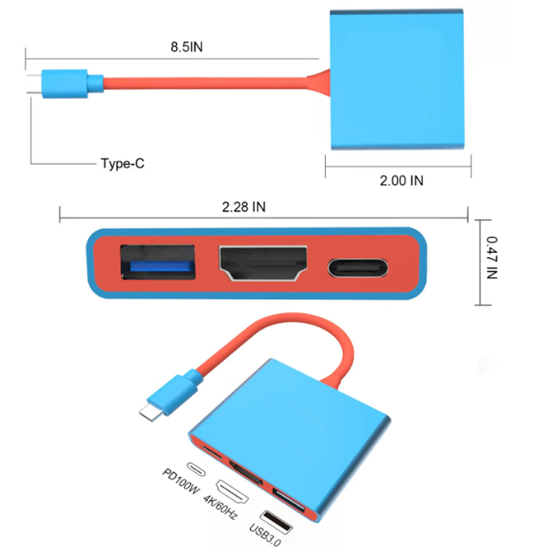 3 IN 1 4k/60hz 4k/30hz Draagba - Hdmi Matrix Switch 4X4 4K 60Hz recensie en prijs
