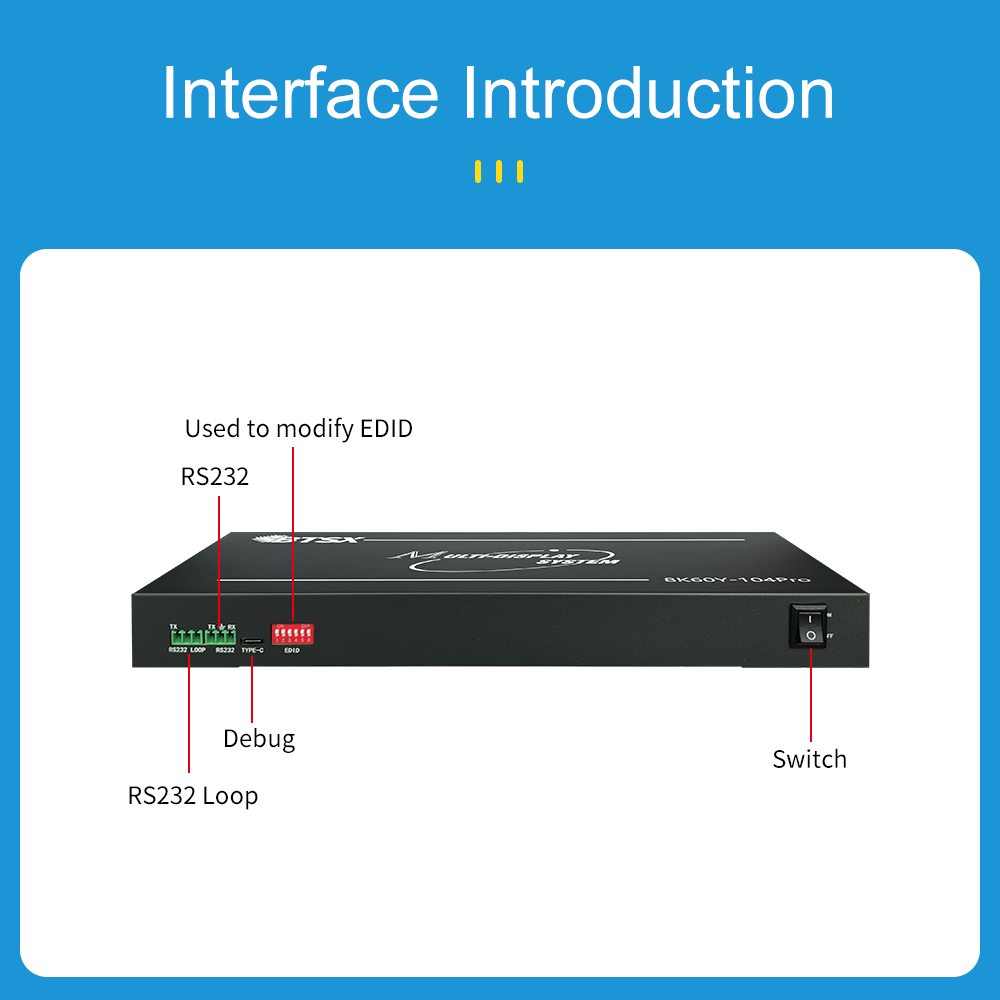 8K60 Multi-Screen Expander 1 i - Hdmi Splitter 1 In 4 Out 4K 60Hz recensie en prijs