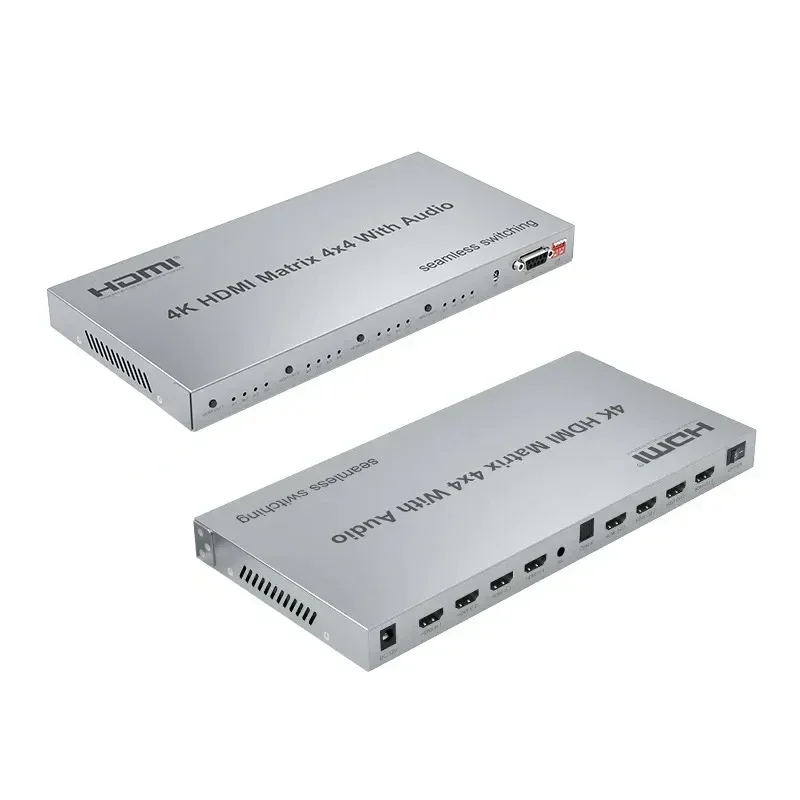 4K 60Hz 4x4 HDMI Matrix met R/ - Hdmi Matrix Switch 4X4 4K 60Hz recensie en prijs