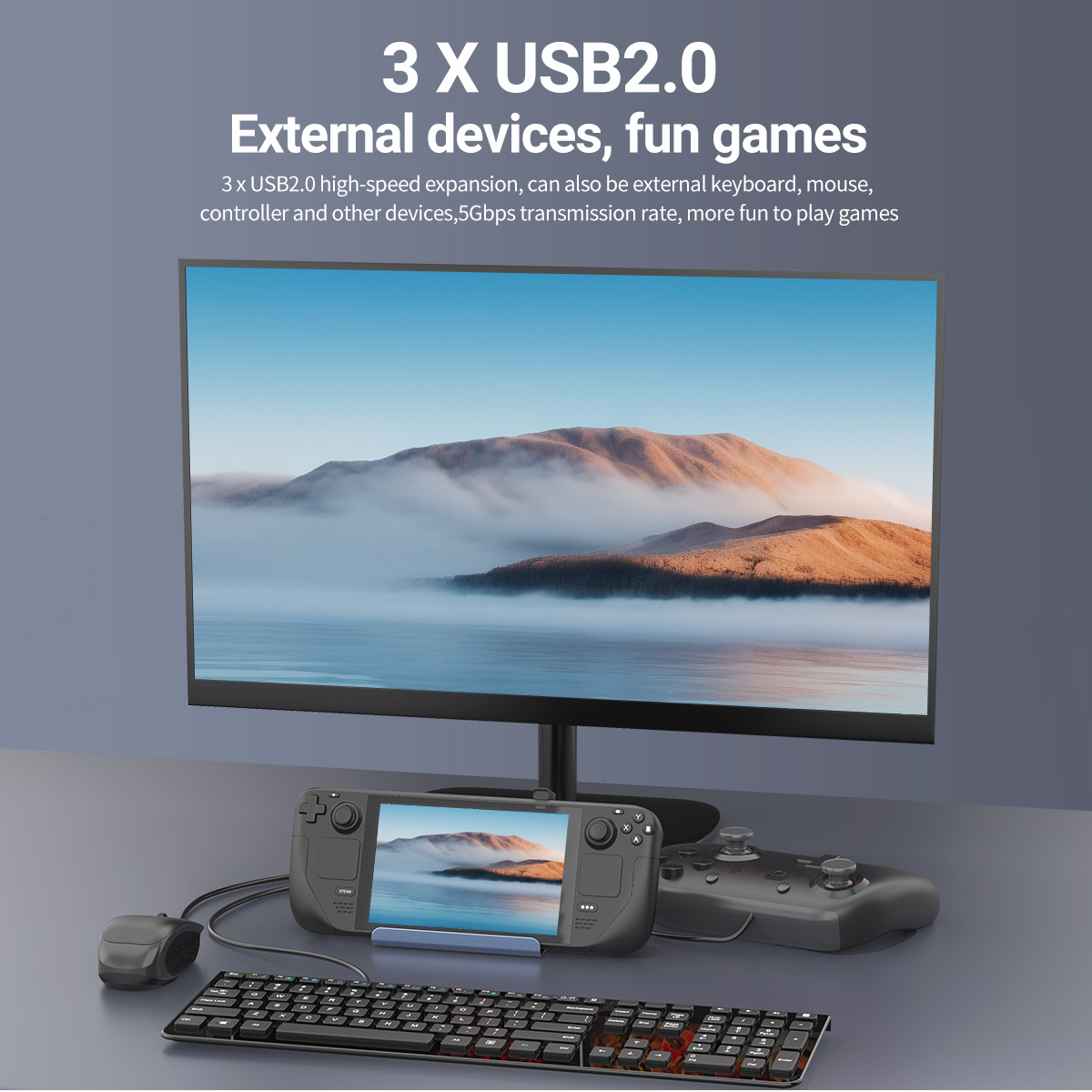 5-in-1 USB-C dockingstation 4K - Hdmi Matrix Switch 4X4 4K 60Hz recensie en prijs