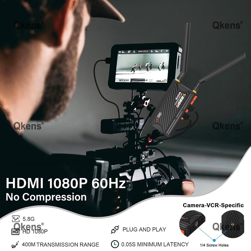 400M HDMI Draadloze Extender Z - Wireless Video Transmitter For Camera Dslr recensie en prijs