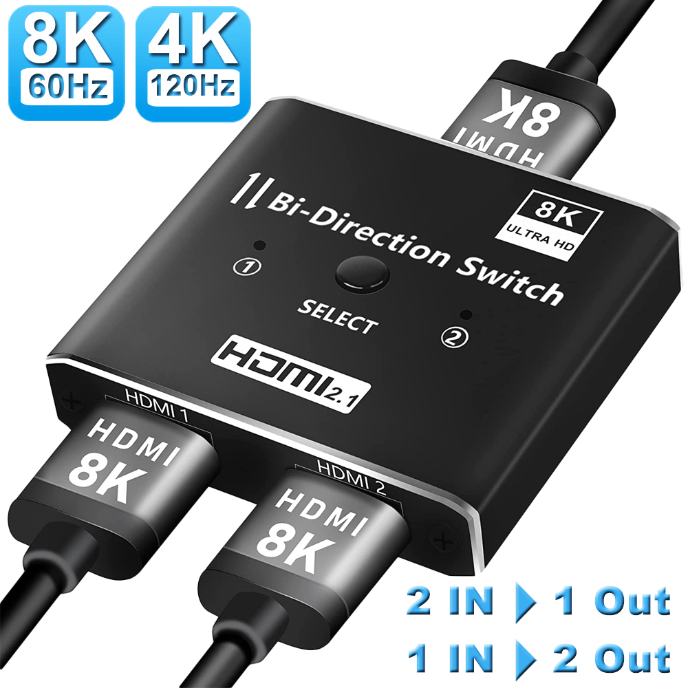 Navceker 8K 60Hz Switch Hdmi-C - Hdmi Matrix Switch 4X4 4K 60Hz recensie en prijs